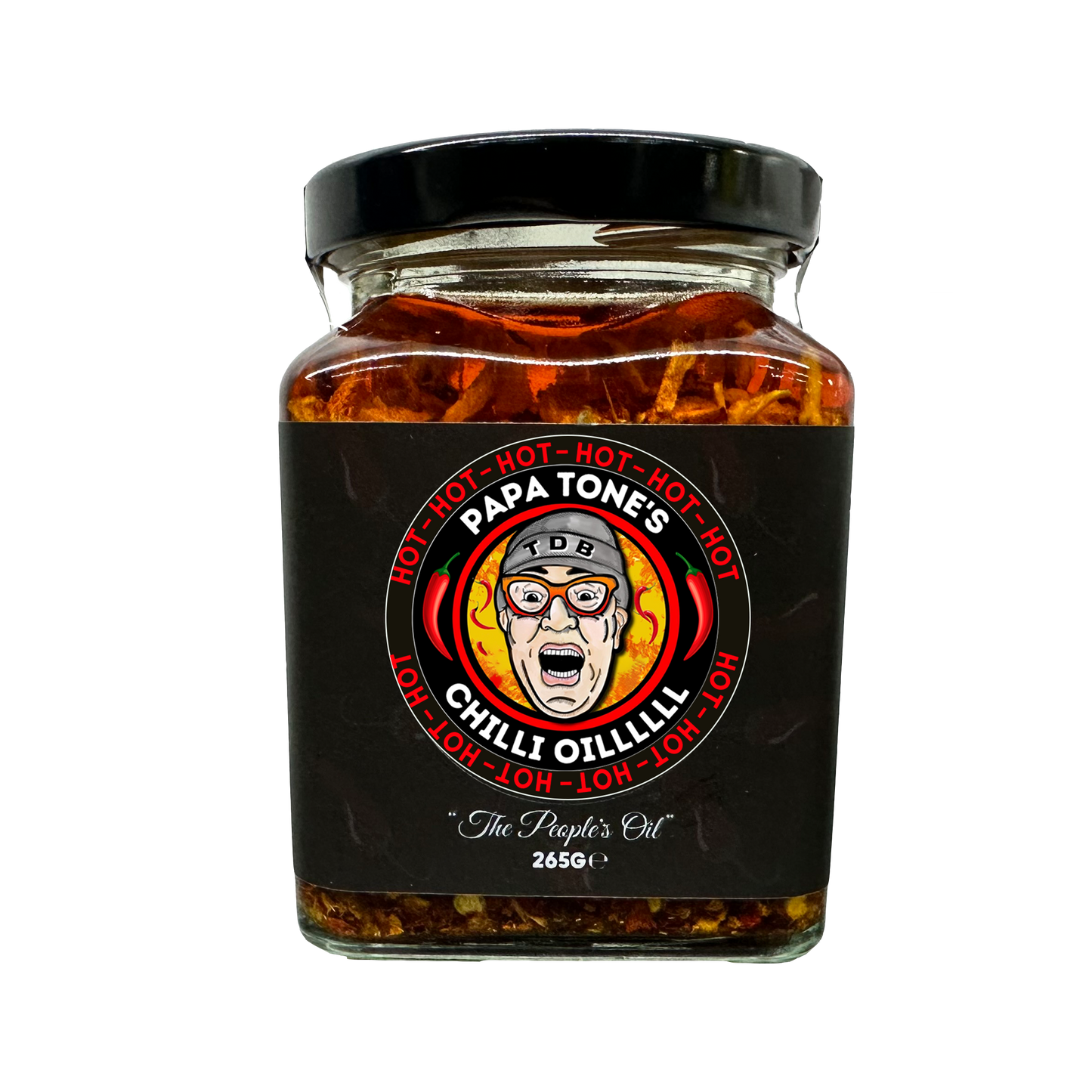 Papa Tones Chilli Oil - HOT