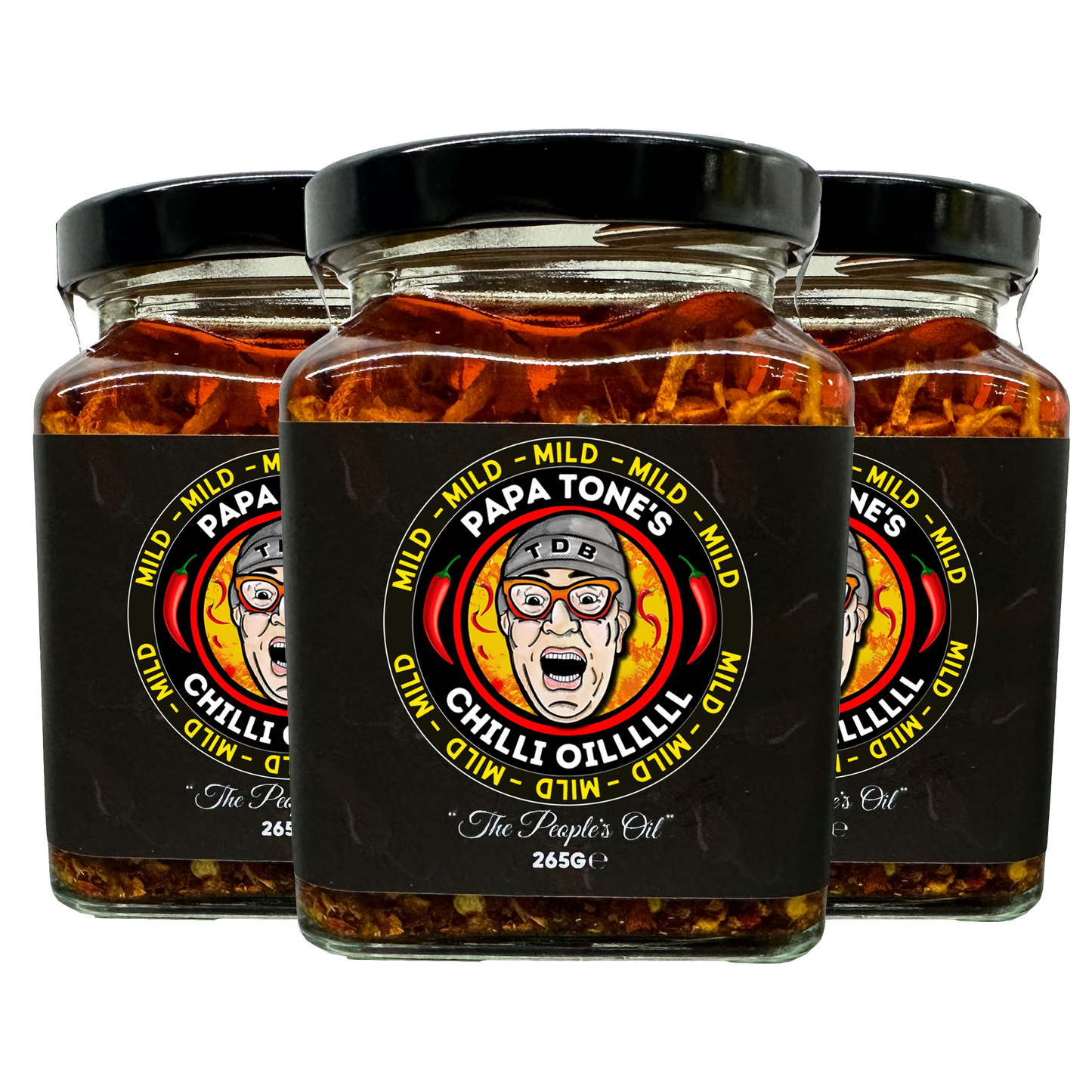 Papa Tones Chilli Oil - MILD